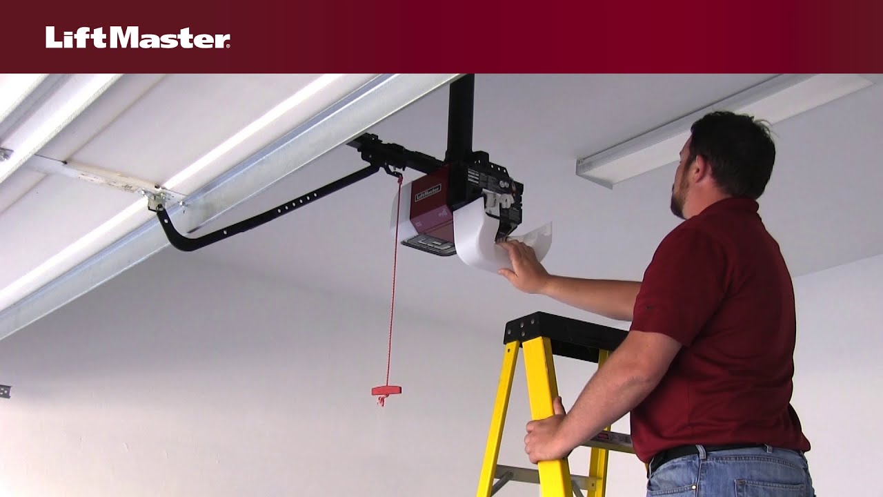 How to Program Travel on LiftMaster Security+2.0™ Garage Door Opener - MaxresDefault