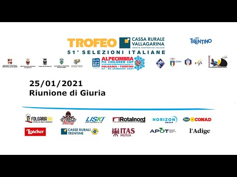 Riunione di Giuria del 25/01/2021 #51selezioniitaliane #ALPECIMBRAFISCHILDRENCUP | SPORTCULTURA.TV