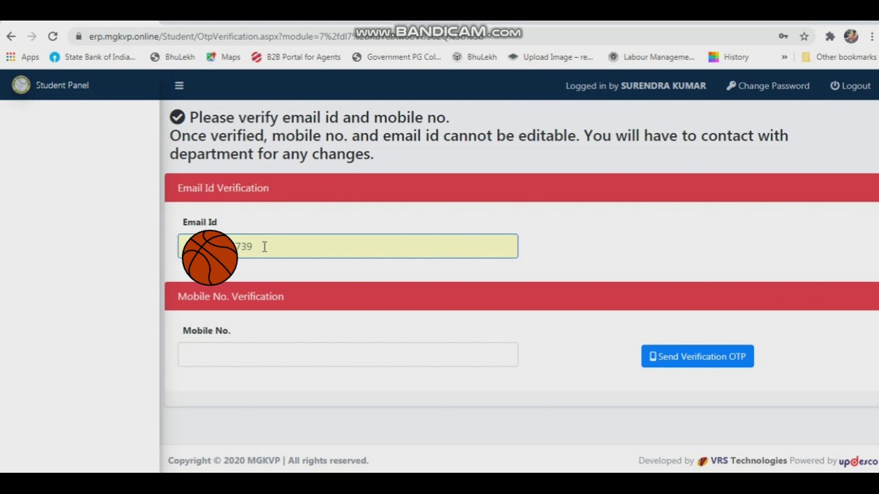 MGKVP EXAMINATION FORM APPLY 2020-2021 Govt BRD PG COLLEGE DUDHI SONBHADRA BY RAJIV KUMAR MAURYA