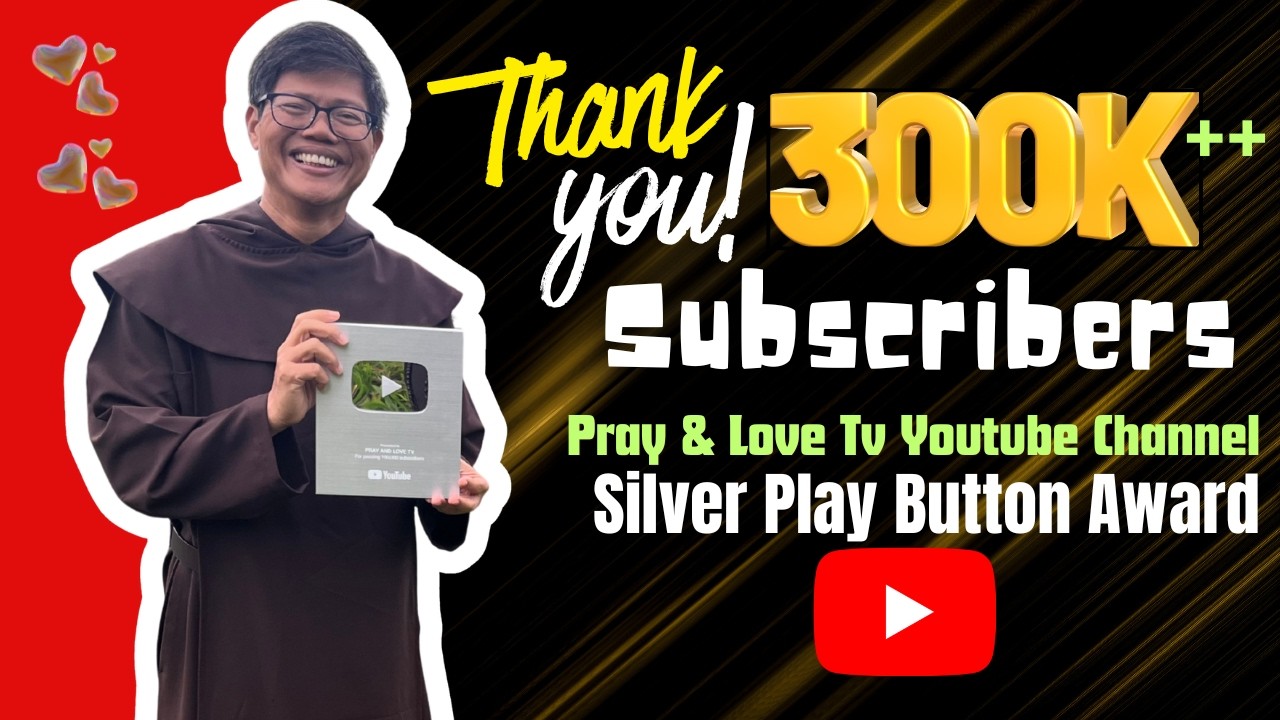 YOUTUBE SILVER PLAY BUTTON AWARD 😮 UNBOXING MIRACLE PRAY & LOVE ️ GOD ...