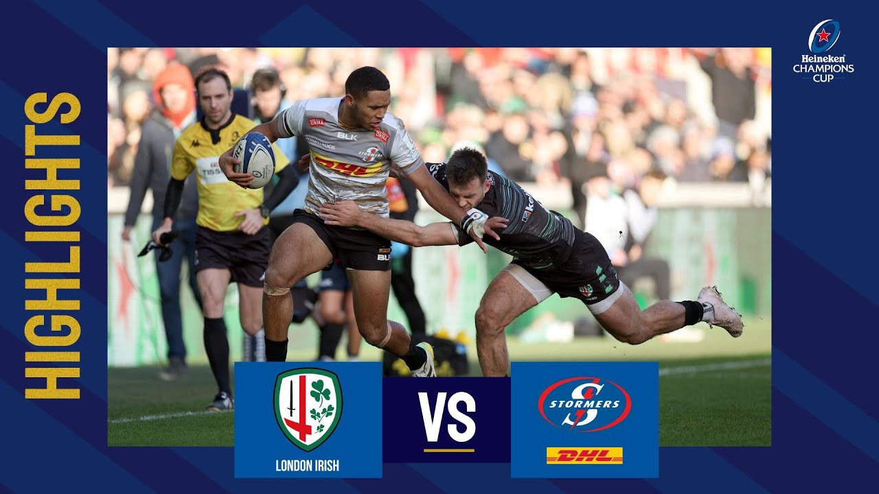London Irish v Stormers, Champions Cup 2022/23 Ultimate Rugby Players, News, Fixtures and Live Results