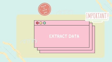 MUDAH DAN CEPAT !! ACL dan Langkah-Langkah Tutorial Extract Data