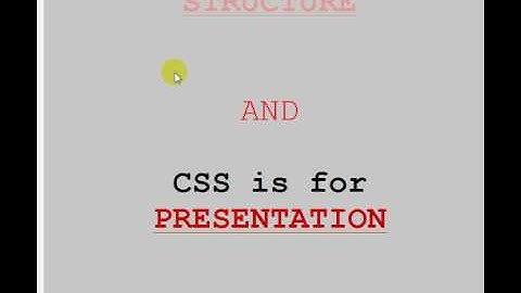 HTML TUTORIAL -26- INTRODUCTION TO CSS [URDU]