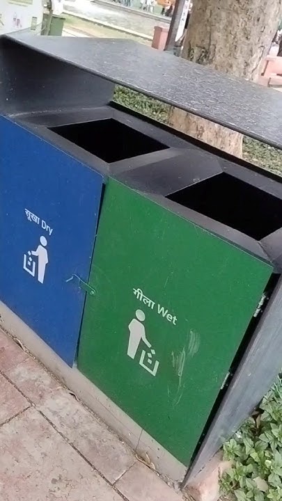 Dry and wet waste segregation project #dry #wet - YouTube