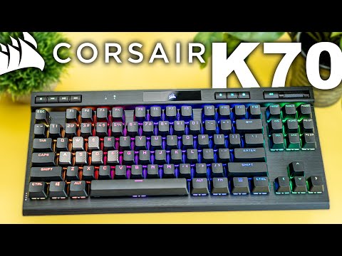 Corsair K70 TKL RGB Champion Series Review, Unboxing, & Sound Test