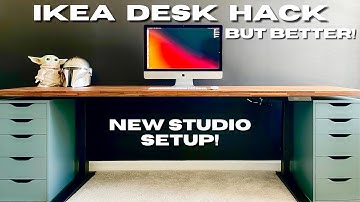 Ikea Desk Hack but BETTER in 2022!
