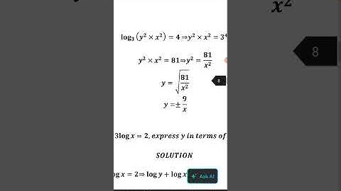 LOGARITHM (PART 2)