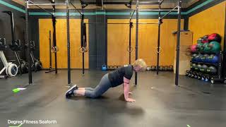Mini Band Knee Push Ups