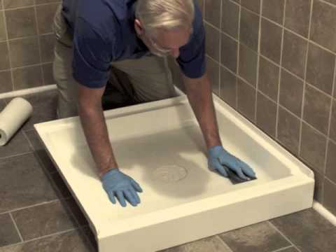 Installing A Shower Inlay Youtube