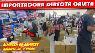 ALMACEN DE REMATES GIGANTE de 3 PISOS! PRODUCTOS desde S/0.40 Céntimos (IMPORTADORA CALETA)