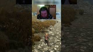Skyrim: 1v2 Fight #gaming #gameplay #skyrim #asmr
