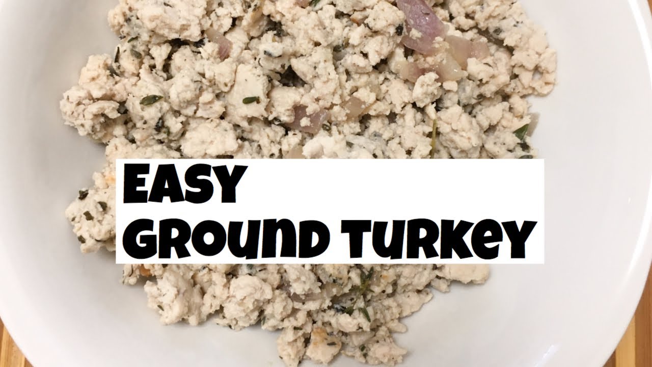how to season ground turkey for breakfast