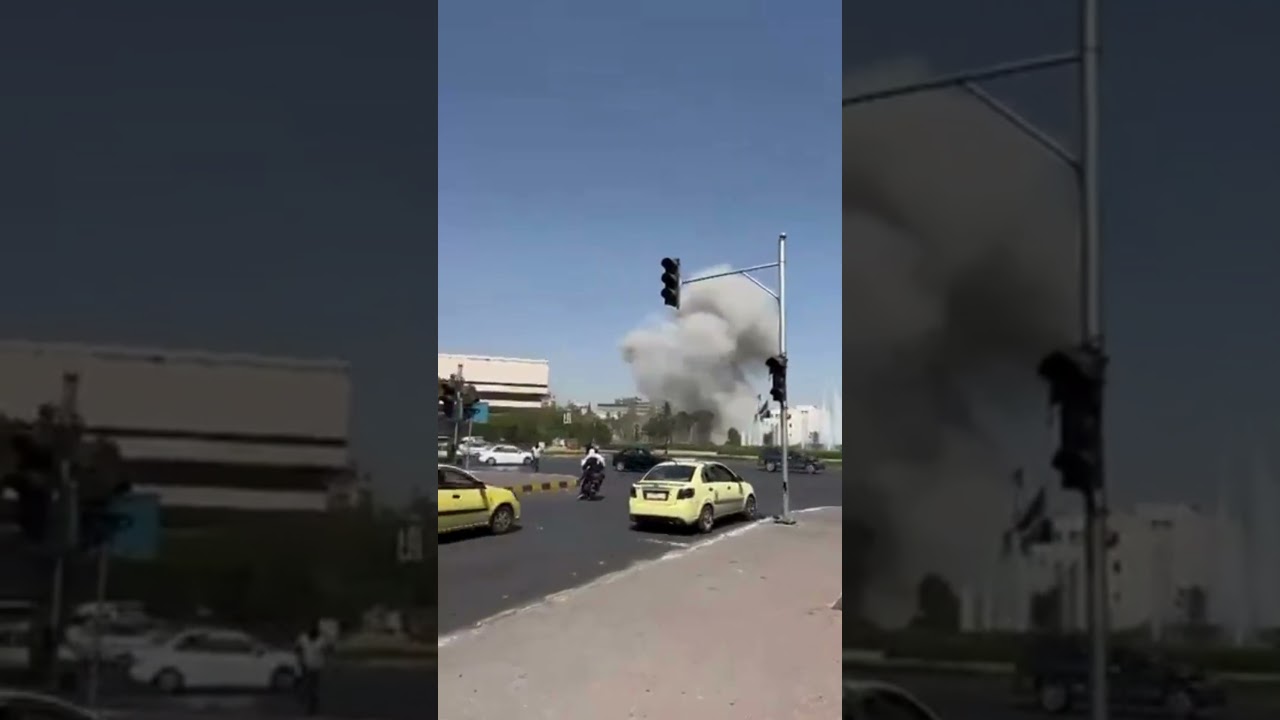 Syrian Military HQ BOMBED Israel's Bold Move Sparks Global Concern