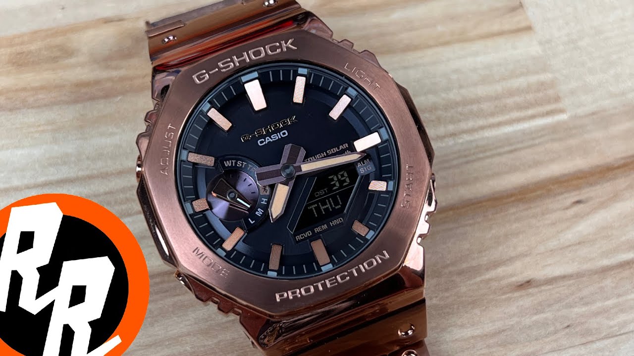 Casio G-Shock Full Metal 2100 Series Rose Gold – Dublin Village