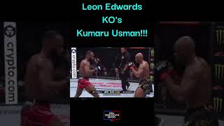 Leon Edwards KO&#39;s Kumaru Usman!!!