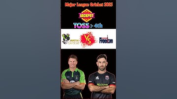 Seattle Vs Washington Toss Prediction | SO vs WF Toss Winner Match 4 #mlc2025 #toss #prediction