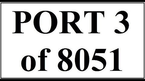 PORT 3 of 8051