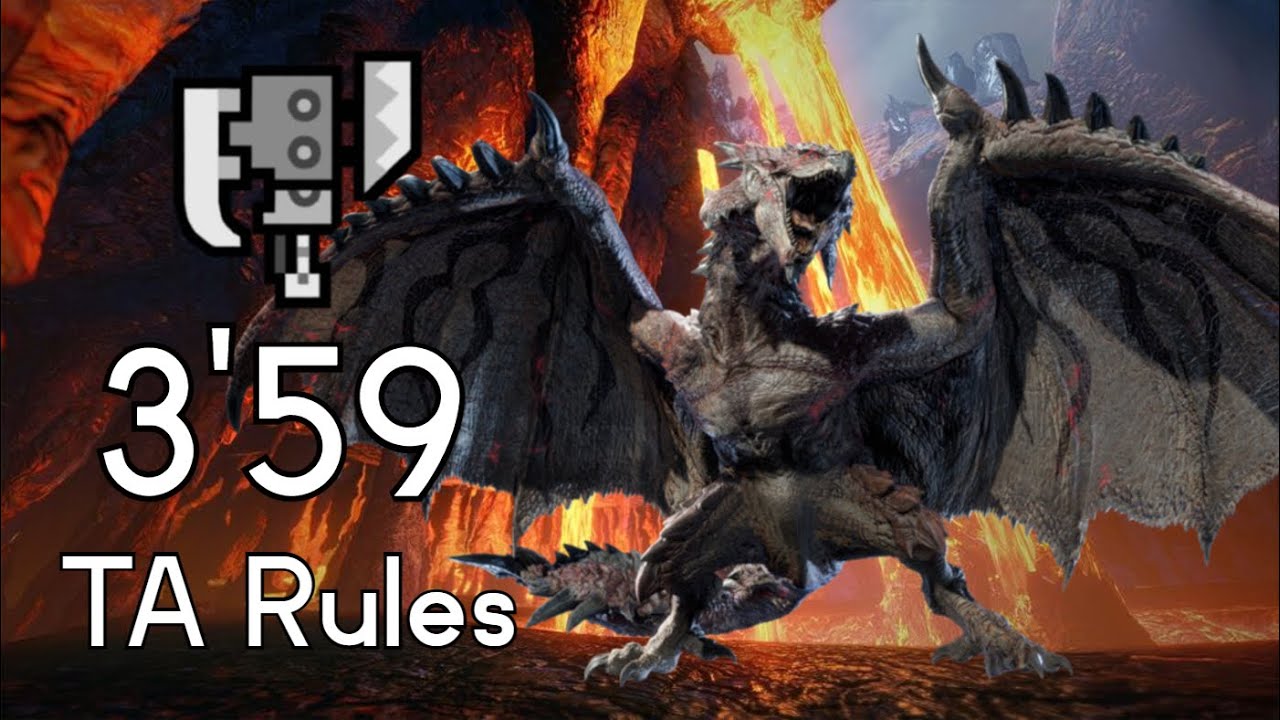 [MH Rise] HR★7 Apex Rathalos Switch Axe solo TA Rules 3'59 | ヌシ リオレウス  スラッシュアックス TA wiki