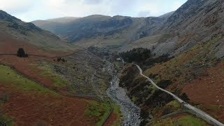 Lake District,Ullswater By Drone Video 27, Glenridding Village.