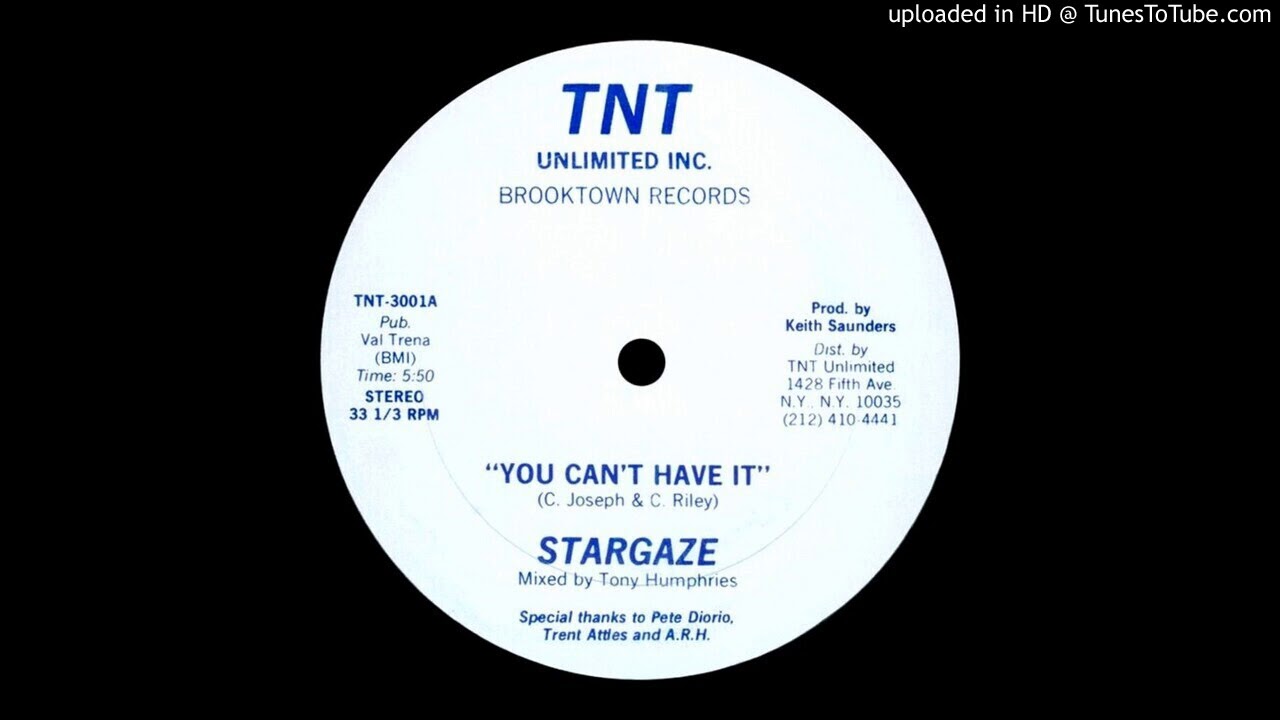 洋楽 Stargaze - You Can't Have It Stargaze - You can't have it 12'' (1982) - YouTube
