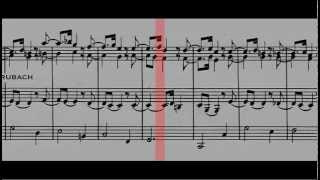 BWV 582  Passacaglia & Fugue (Scrolling)