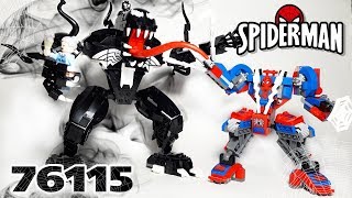 Обзор LEGO Spider-Man 76115 - Spider Mech vs Venom!