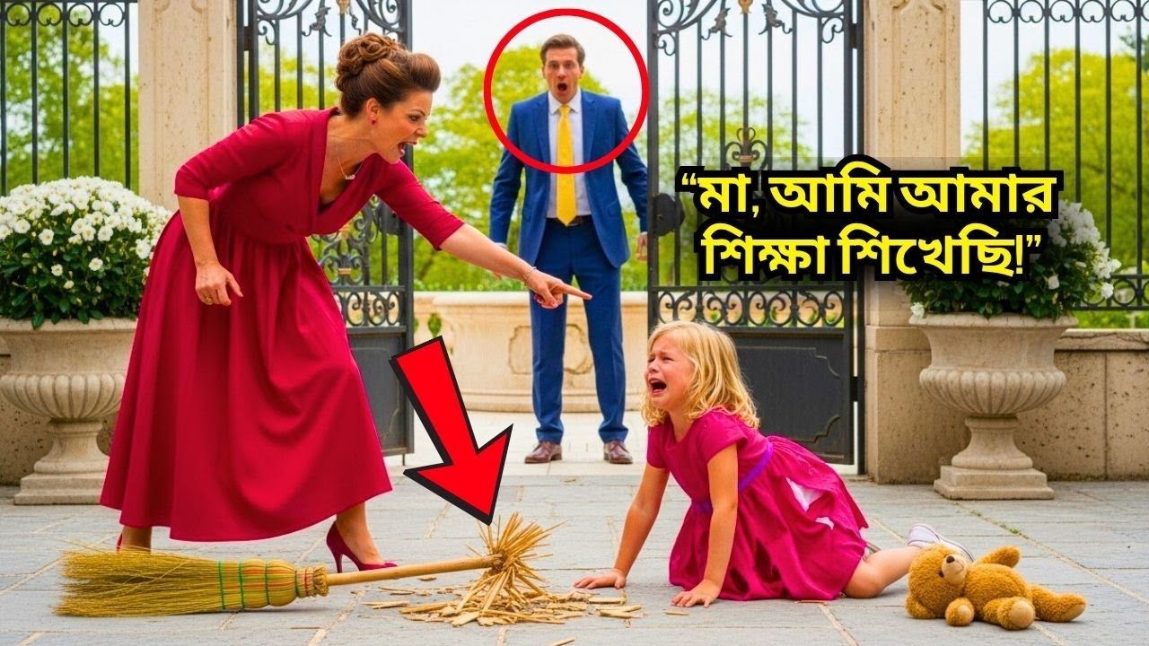 הַמִילְיוֹנֵר חָזַר לַבַּיִת וְרָאָה אֶת בִּתּוֹ מִתְחַנֶּנֶת: 