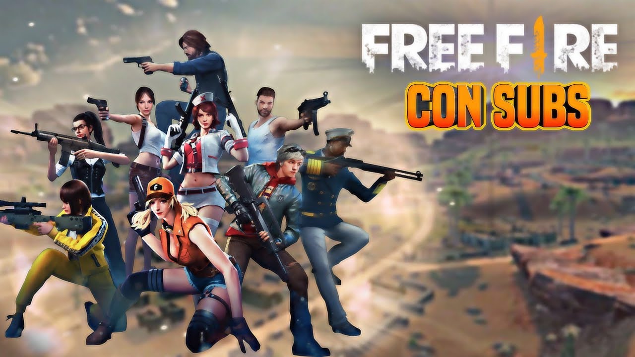 Free Fire con subs - YouTube