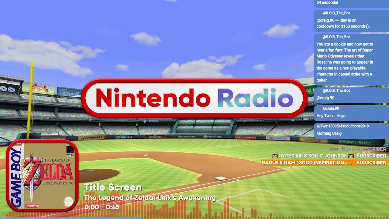 🍄NINTENDO RADIO [24/7 Music Live Stream]⭐