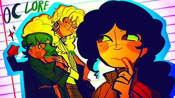 EXPLAINING MY OC LORE (going insane, speedpaint, commentary)