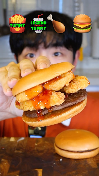 Mcdonald🍟 #mukbang #stoneychoi