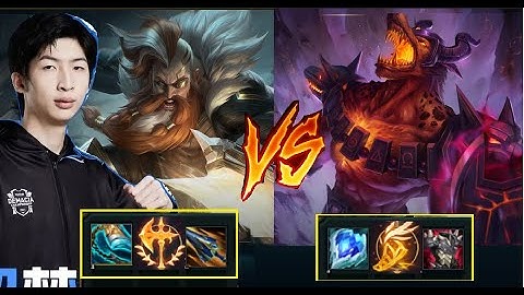 Xiao Chao Meng Cầm Olaf Khắc Chế Hoàn Toàn Nasus Đi Top