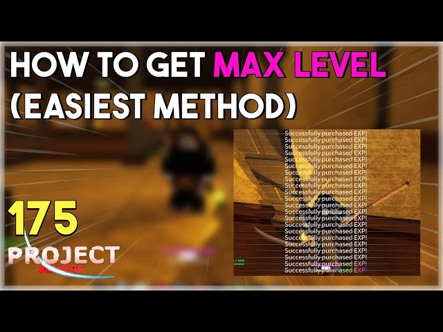 Project Slayers: How to Get Max Stats