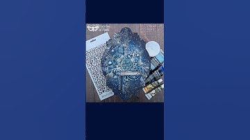 Short video tutorial on the process of creating this fabulous mixed-media project #finnabairproducts