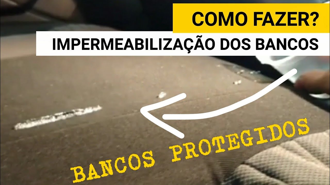 Como impermeabilizar o banco do meu carro? - Dica Ao Raboni - YouTube
