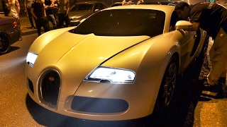 ⁣BUGATTI VEYRON RACING IN MOSCOW CITY!) Fast and Furious 7 car!) Бугатти из «Форсаж 7» в Москве!)