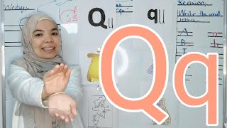 شرح letter q على طريقة جولي فونكس | كورس تأسيس اللغة الإنجليزية من الصفر