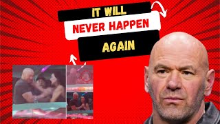 Dana White REACTS to his New Year's Eve slapping incident