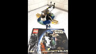 Lego Star Wars 7153  RARE  Jango Fetts Slave 1 inc Jango & Boba Minifigures