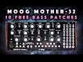 Moog Mother-32: Expressive Bass (FREE pdf with patches)