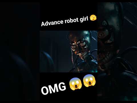 futuristic advance robot girl fight scene 🫣 #shortsviral #viral  #movie #hollywood #action #robot