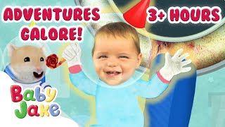 @BabyJakeofficial - Hours of Baby Jake Fun! 👶🥳 | 3+ Hours | Full Episodes | Yacki Yacki Yoggi