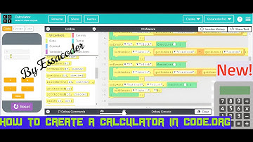 How to create a Calculator app in Code org