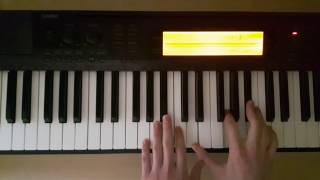 Gm - Piano Chords - How To Play