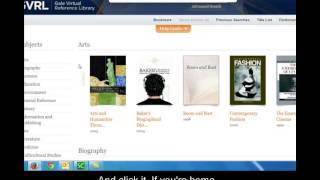 Using Gale Virtual Reference Library