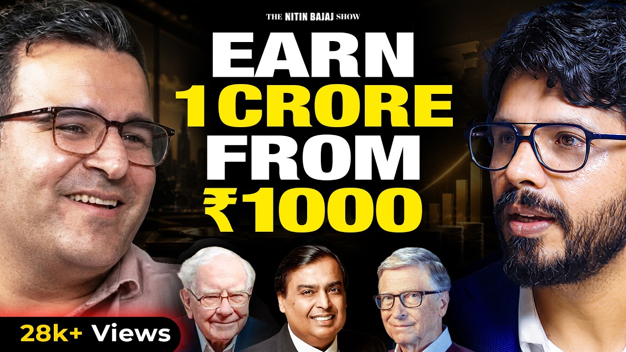 From ₹10,000 Salary to 1 Crore? Stock Market vs Real Estate Truth ft. Sanjay Kathuria
