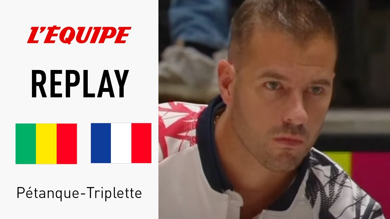 Championnat du monde pétanque - Le replay du 1/8 de finale de triplette France-Mali