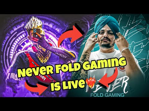 Free Fire Max Live With Never Fold Gaming || Road To 500K🎯||Booyah❤️🔥 #freefirelive #shortsfeed
