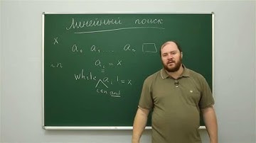 Информатика. Алгоритмы поиска и сортировки: Линейный поиск. Центр онлайн-обучения «Фоксфорд»