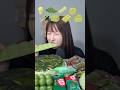 抹茶爆食い😋🍵#mukbang #asmr #matcha #飯テロ #大食い